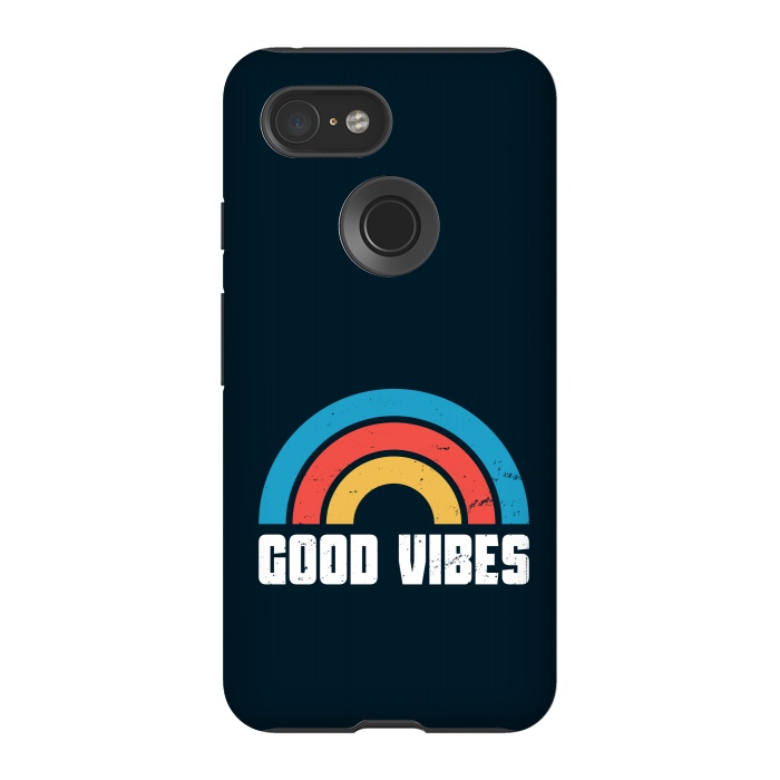 Pixel 3 StrongFit Good Vibes by TMSarts