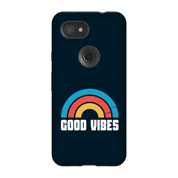 Pixel 3A StrongFit Good Vibes by TMSarts