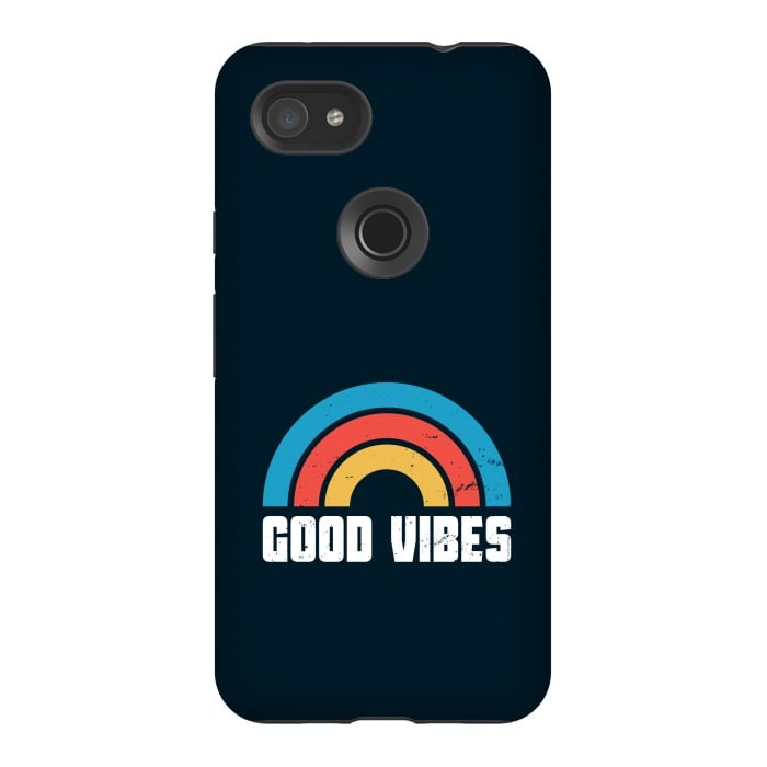 Pixel 3AXL StrongFit Good Vibes by TMSarts
