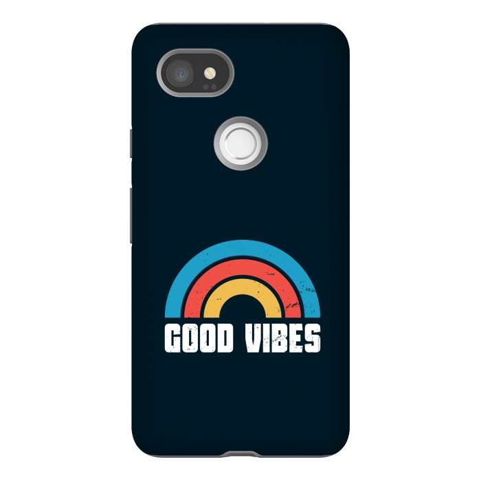 Pixel 2XL StrongFit Good Vibes by TMSarts