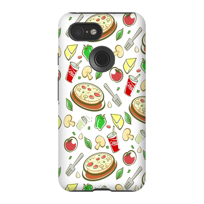 Pixel 3 StrongFit pizza is love 3  by MALLIKA