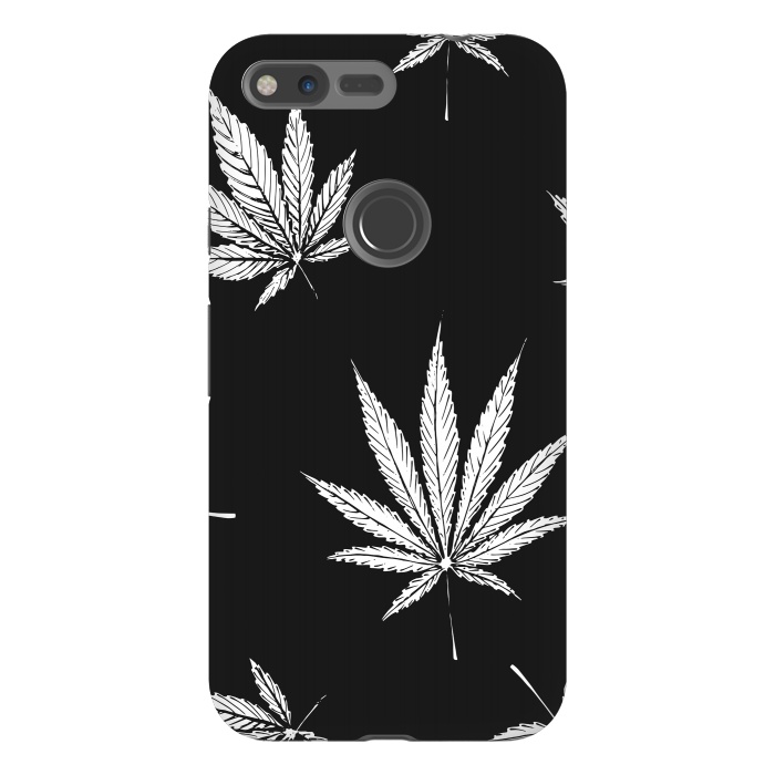 Pixel XL StrongFit marijuana leaf by haroulita