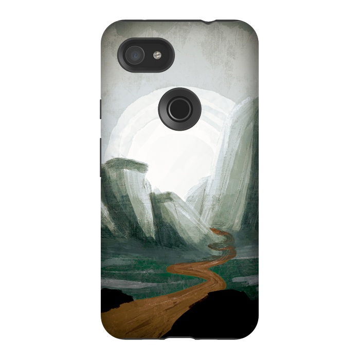 Pixel 3AXL StrongFit The great green hills by Steve Wade (Swade)