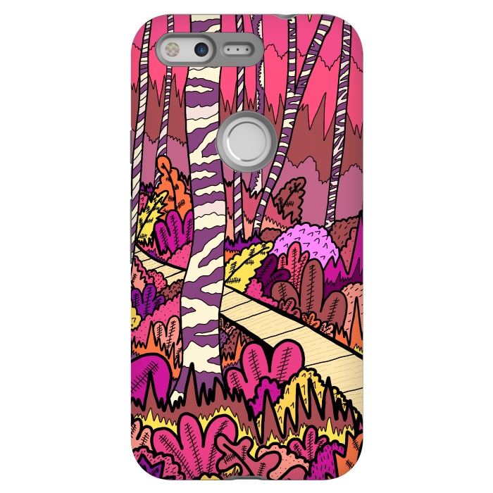Pixel StrongFit The pink forest walk by Steve Wade (Swade)