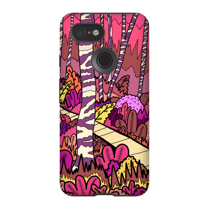 Pixel 3 StrongFit The pink forest walk by Steve Wade (Swade)
