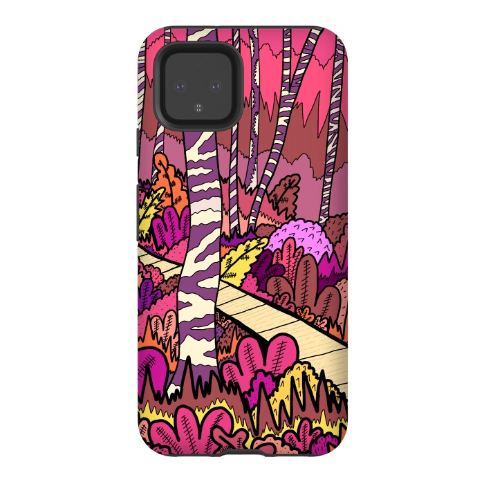 Pixel 4 StrongFit The pink forest walk by Steve Wade (Swade)