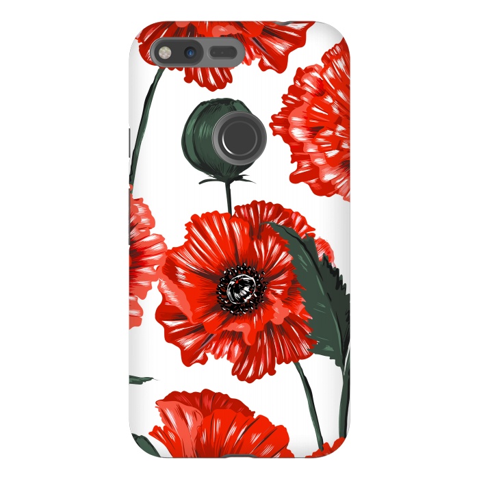 Pixel XL StrongFit red poppy by haroulita
