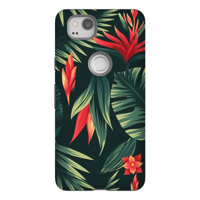 Pixel 2 StrongFit tropical blossom by haroulita