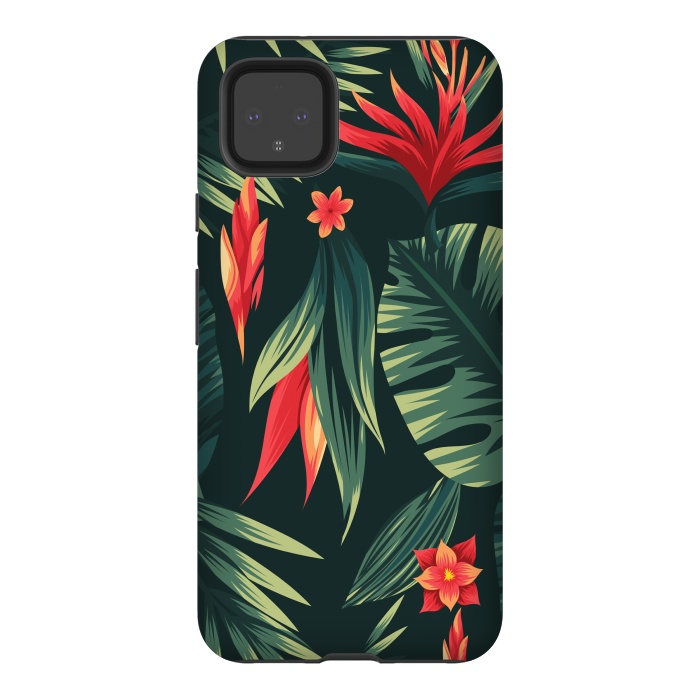 Pixel 4XL StrongFit tropical blossom by haroulita