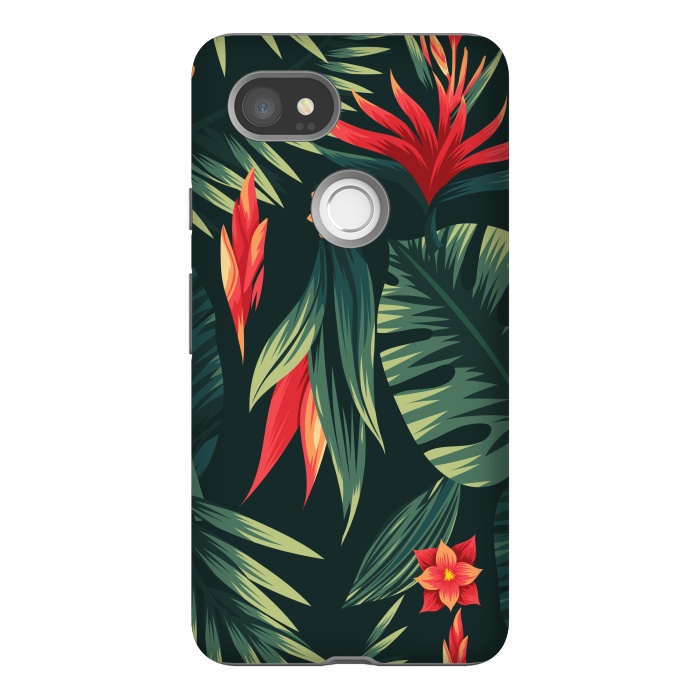 Pixel 2XL StrongFit tropical blossom by haroulita