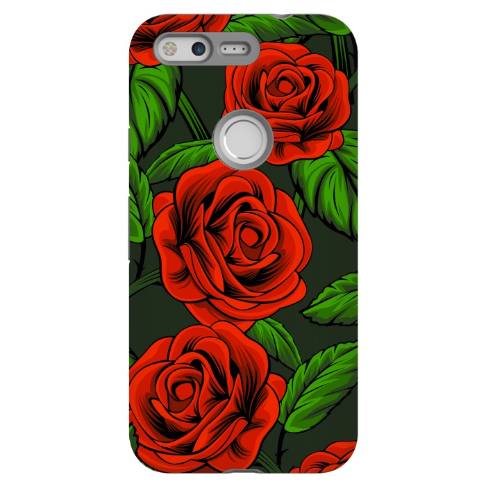Pixel StrongFit red roses by haroulita