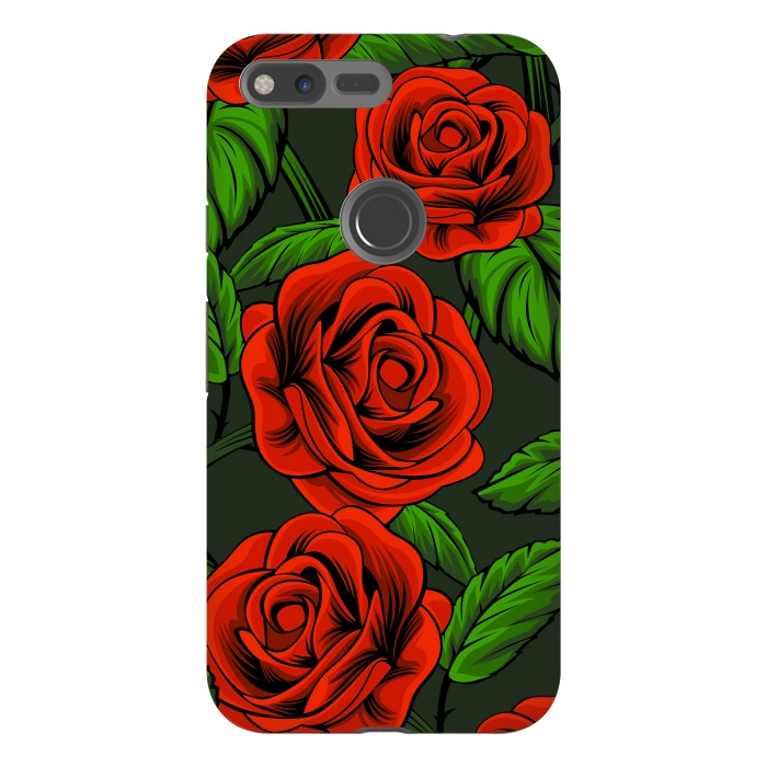 Pixel XL StrongFit red roses by haroulita