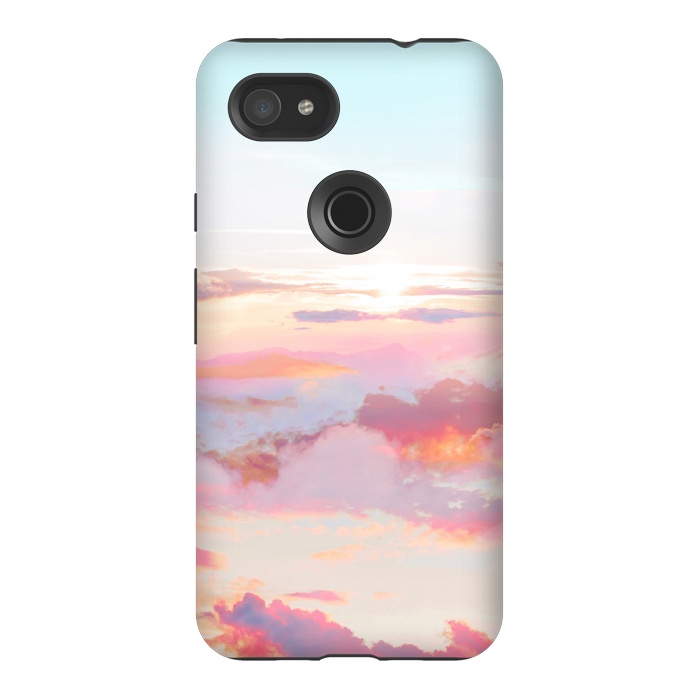 Pixel 3AXL StrongFit Blush Clouds by Uma Prabhakar Gokhale