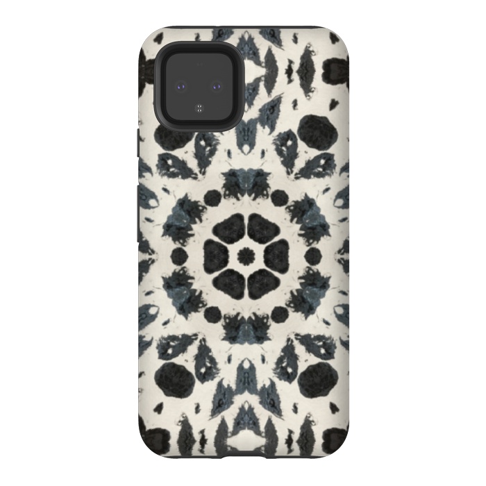 Pixel 4 StrongFit Tribal cream by Nina Leth