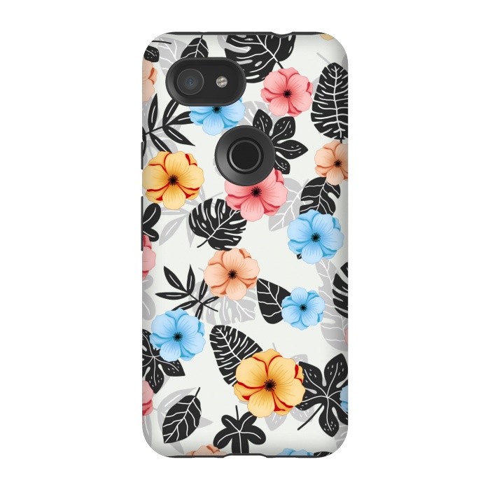 Pixel 3A StrongFit Tropical patterns by Jms