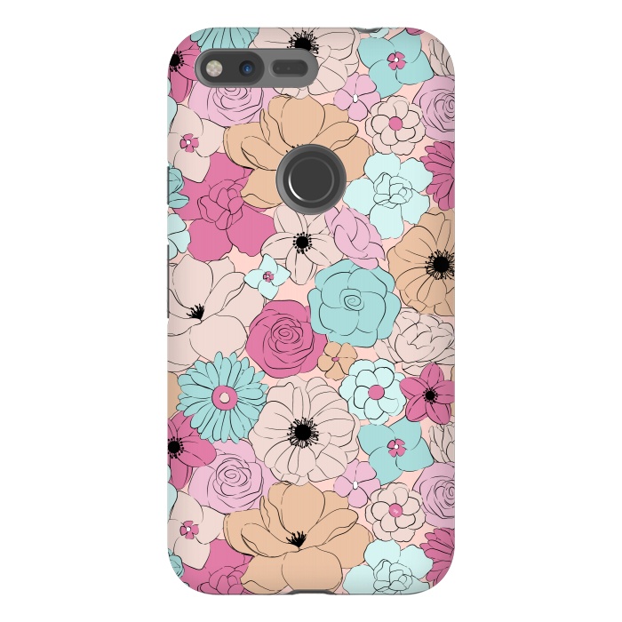 Pixel XL StrongFit Retro meadow by Martina
