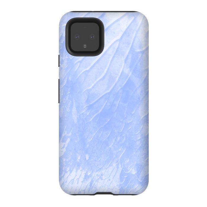 Pixel 4 StrongFit Blue Paint by Martina