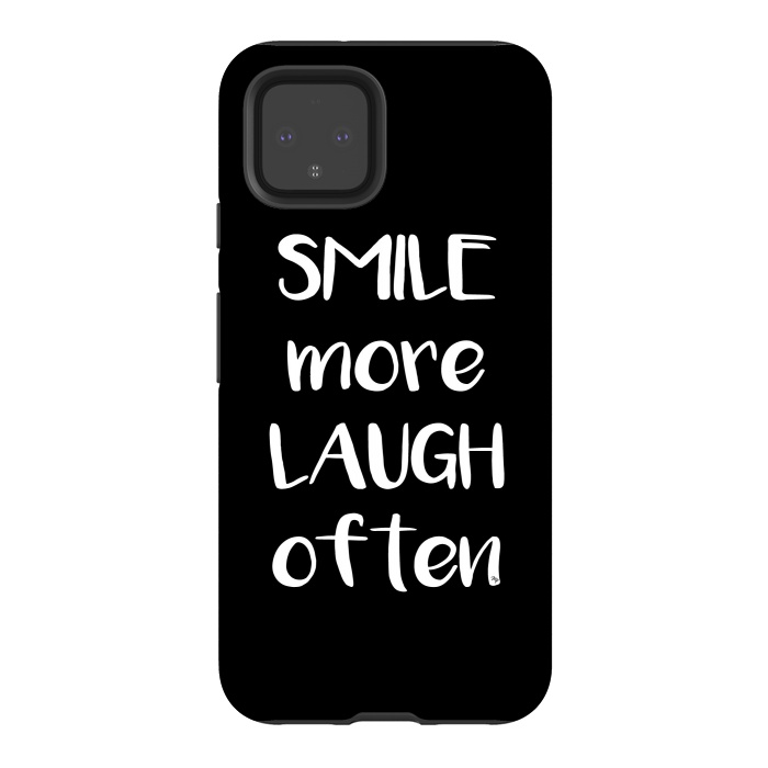 Pixel 4 StrongFit Smile more quote by Martina