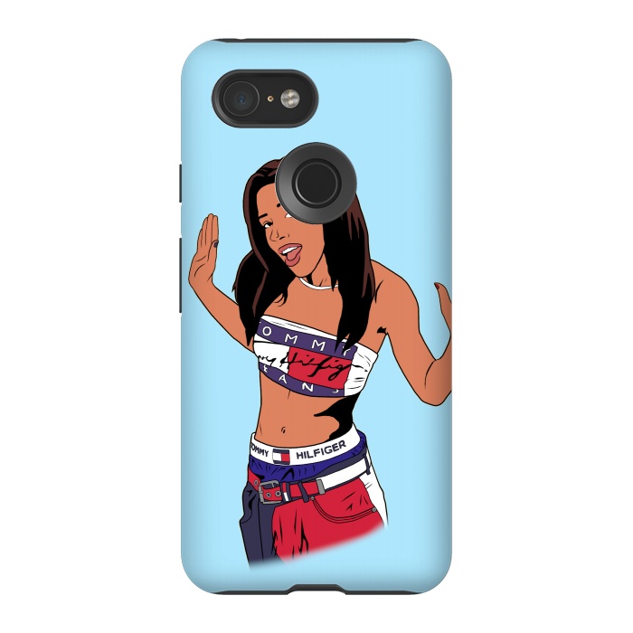 Pixel 3 StrongFit Aaliyah by Zoe Astritis