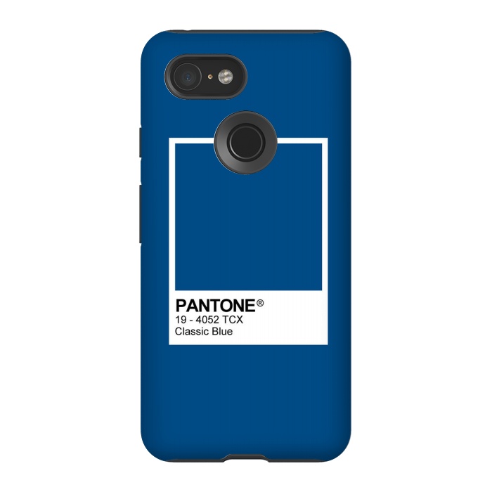 Pixel 3 StrongFit Pantone Blue Trendy colour by Martina