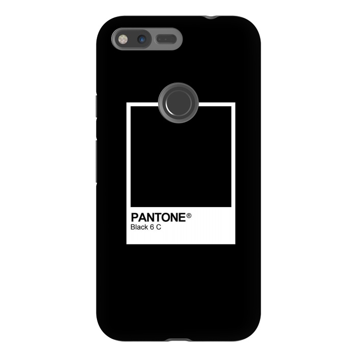 Pixel XL StrongFit Pantone Black Trendy color by Martina