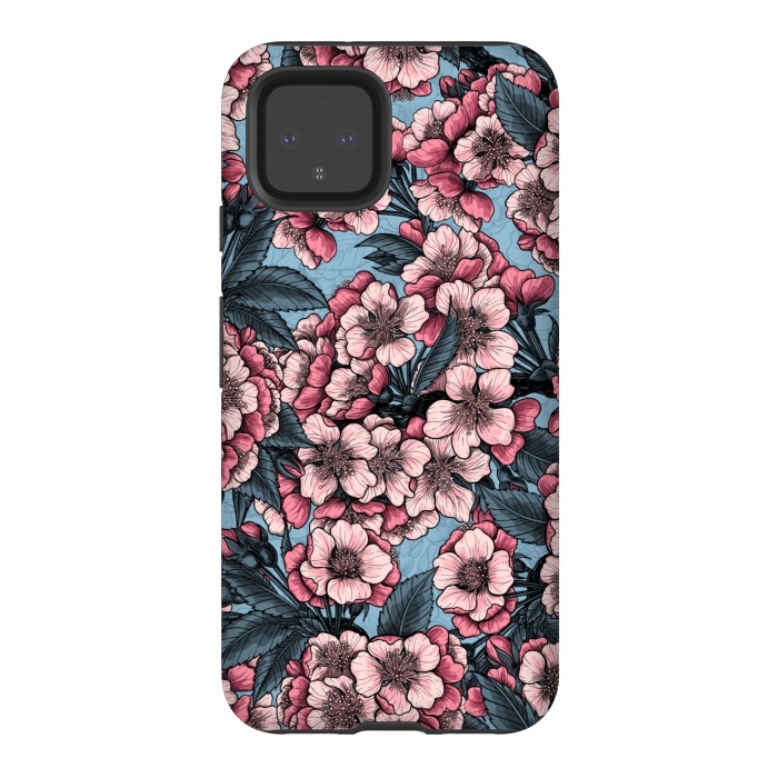 Pixel 4 StrongFit Cherry blossom by Katerina Kirilova