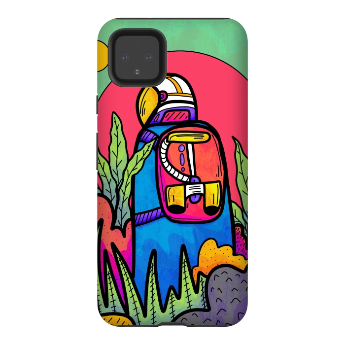 Pixel 4XL StrongFit A strange forest  by Steve Wade (Swade)