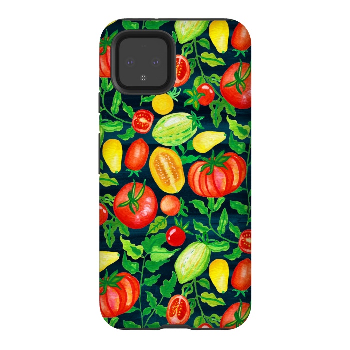 Pixel 4 StrongFit Home Gown Tomatoes  by Tigatiga