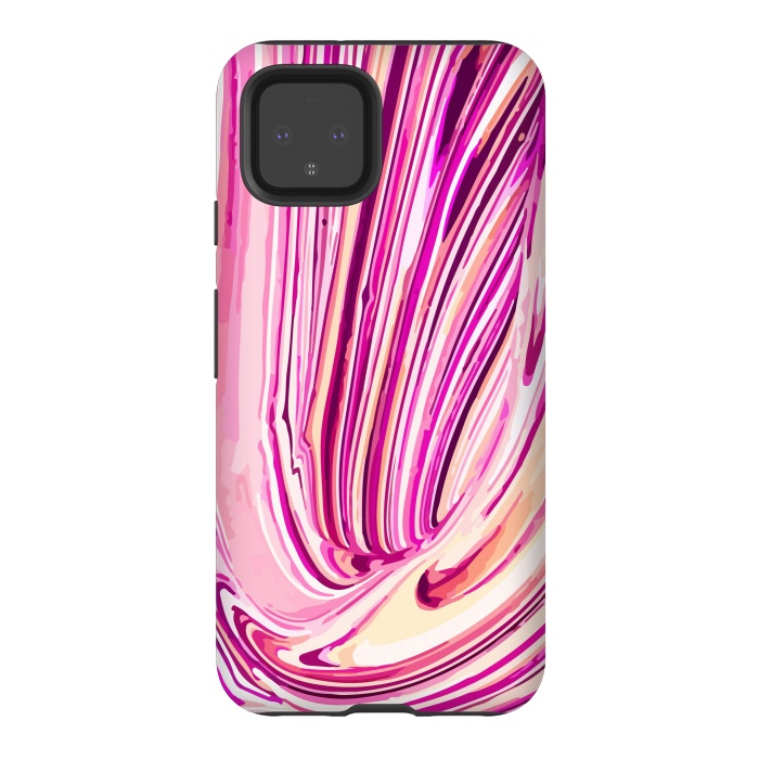 Pixel 4 StrongFit Acrylic Marble Design by ArtsCase