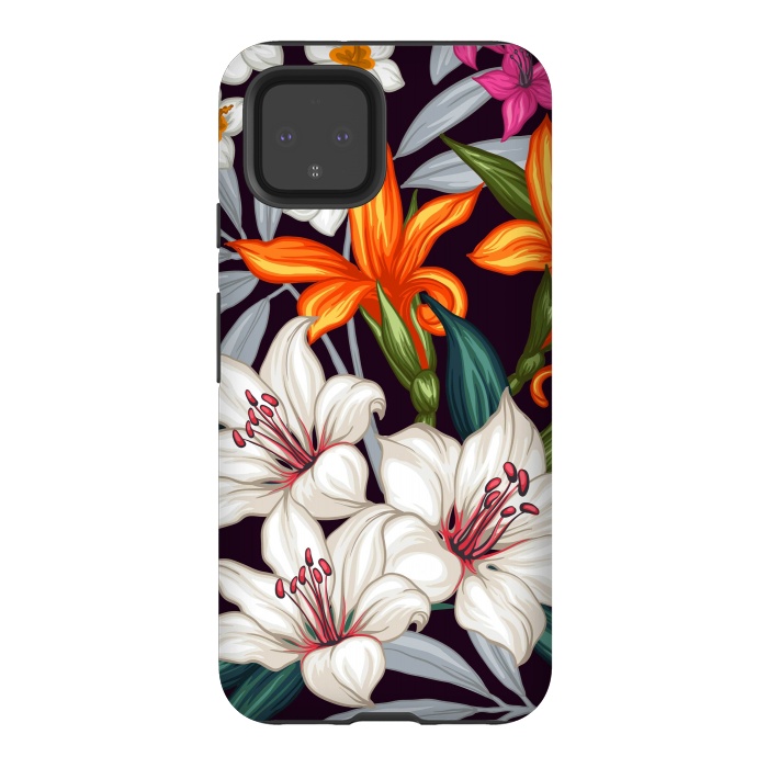 Pixel 4 StrongFit The Flourishing Forest by ArtsCase