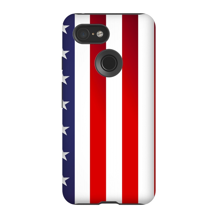 Pixel 3 StrongFit usa flag by haroulita
