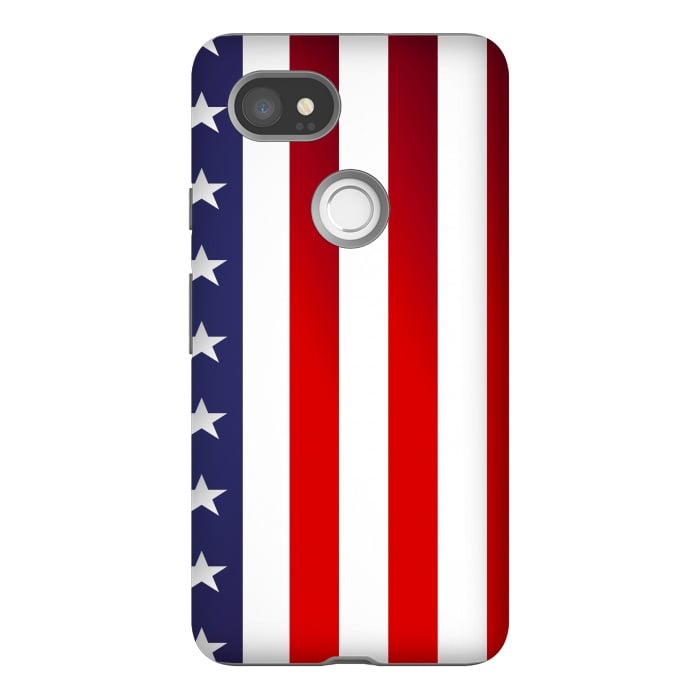 Pixel 2XL StrongFit usa flag by haroulita