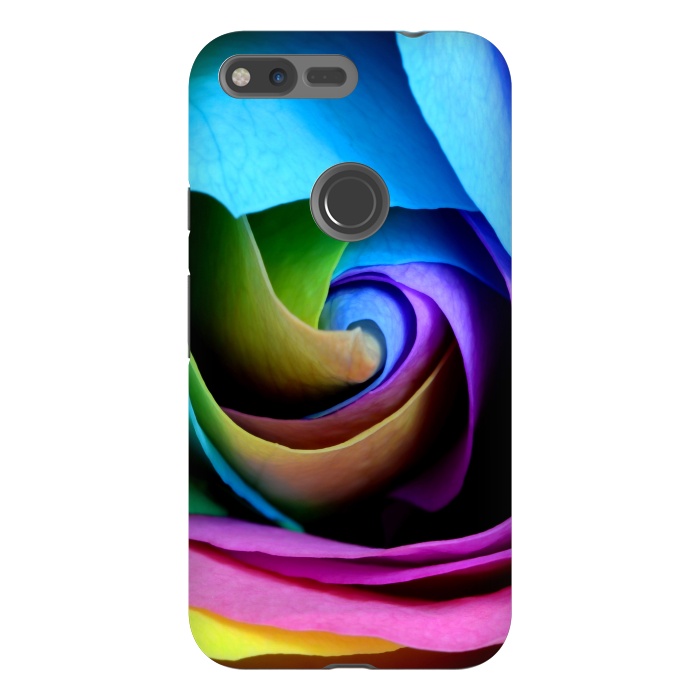 Pixel XL StrongFit colorful rose by haroulita