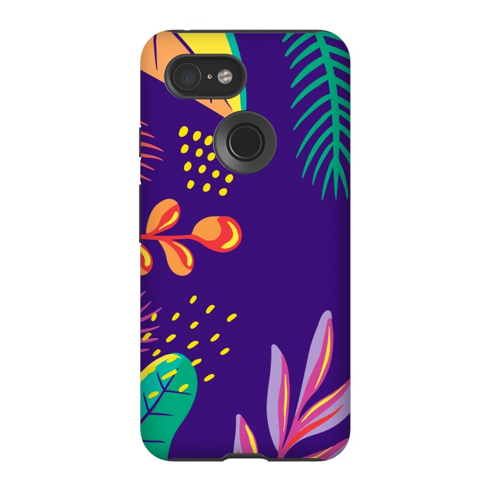 Pixel 3 StrongFit exotic flowers x by haroulita