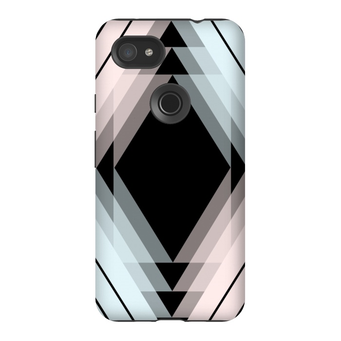 Pixel 3AXL StrongFit Diamonds geometric by Jms