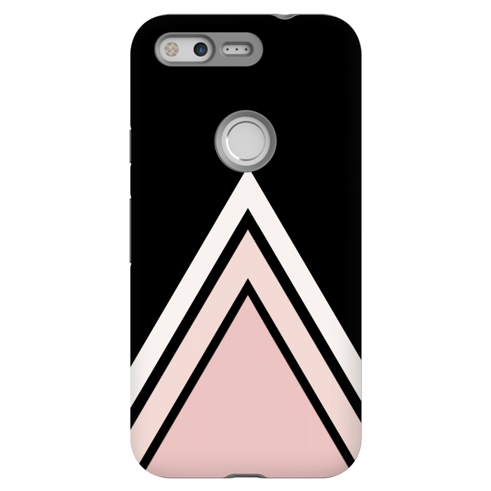 Pixel StrongFit Pink triangles by Jms
