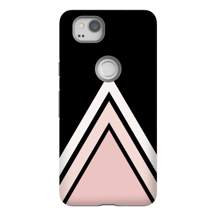 Pixel 2 StrongFit Pink triangles by Jms
