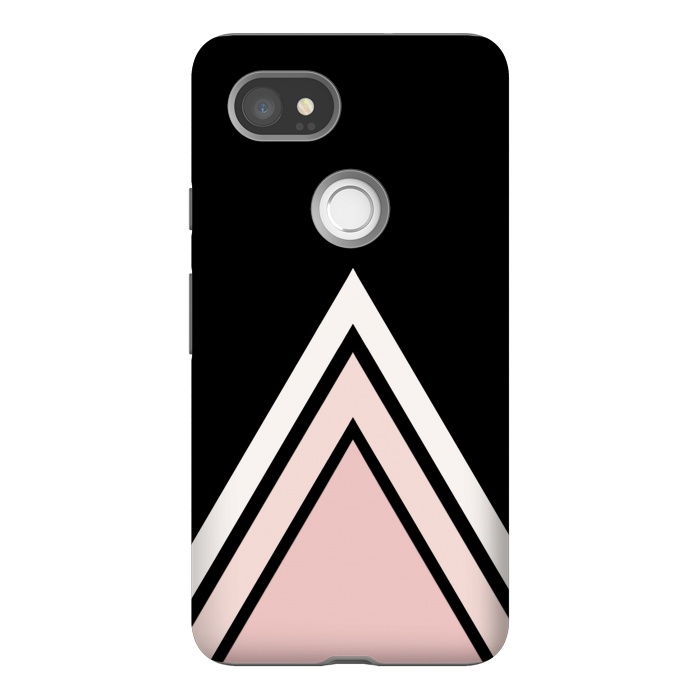 Pixel 2XL StrongFit Pink triangles by Jms