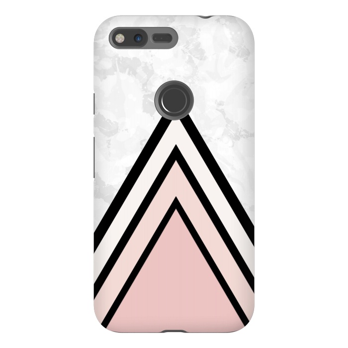 Pixel XL StrongFit Black pink triangles by Jms
