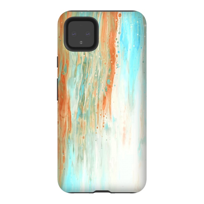 Pixel 4XL StrongFit Abstract Liquid Pattern by Creativeaxle