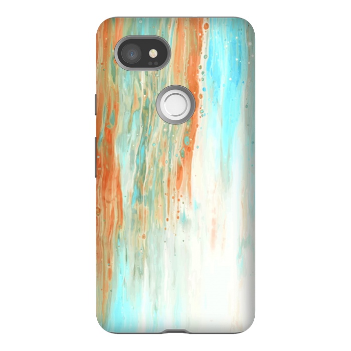 Pixel 2XL StrongFit Abstract Liquid Pattern by Creativeaxle