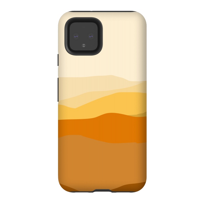 Pixel 4 StrongFit Brown Valley by Creativeaxle