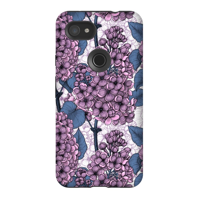 Pixel 3AXL StrongFit Violet lilacs by Katerina Kirilova