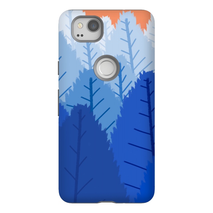 Pixel 2 StrongFit Deep blue forests  by Steve Wade (Swade)