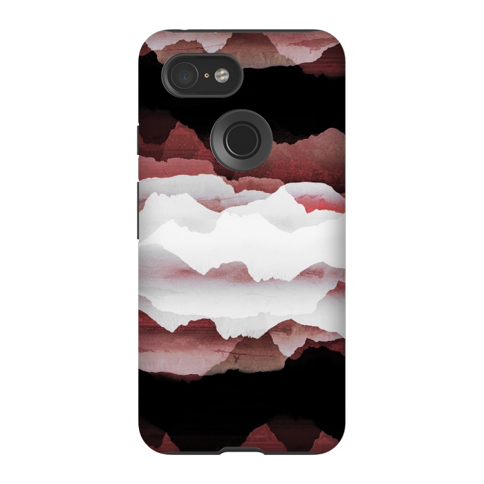 Pixel 3 StrongFit Faded copper mountains by Oana 