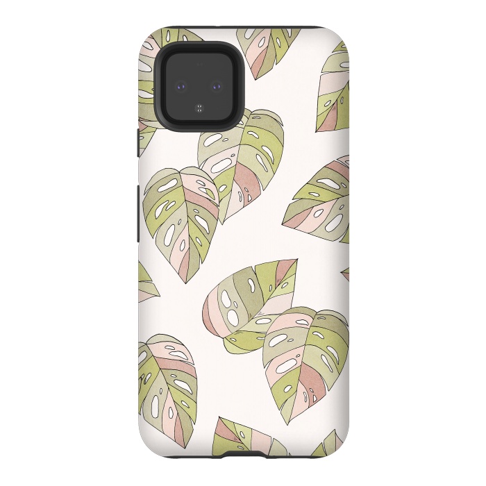 Pixel 4 StrongFit Dancing Leaves by Barlena