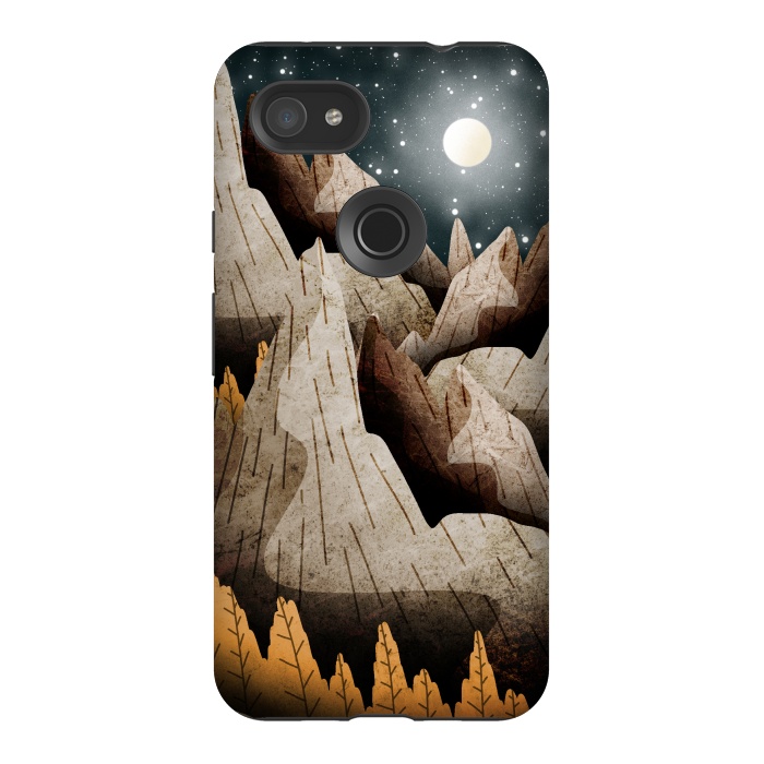 Pixel 3AXL StrongFit Mountainous mountain and peaks by Steve Wade (Swade)