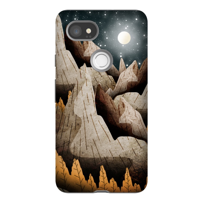 Pixel 2XL StrongFit Mountainous mountain and peaks by Steve Wade (Swade)