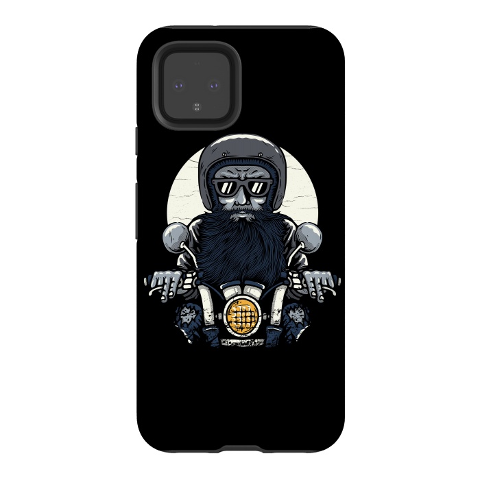 Pixel 4 StrongFit Old Biker by Afif Quilimo