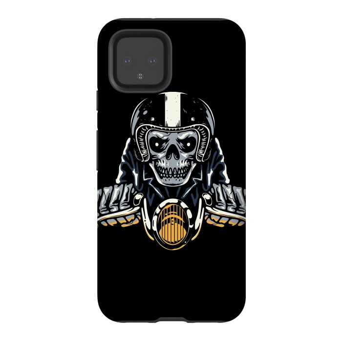 Pixel 4 StrongFit Death Biker by Afif Quilimo
